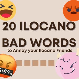 Ilocano (philippines) Swear Words